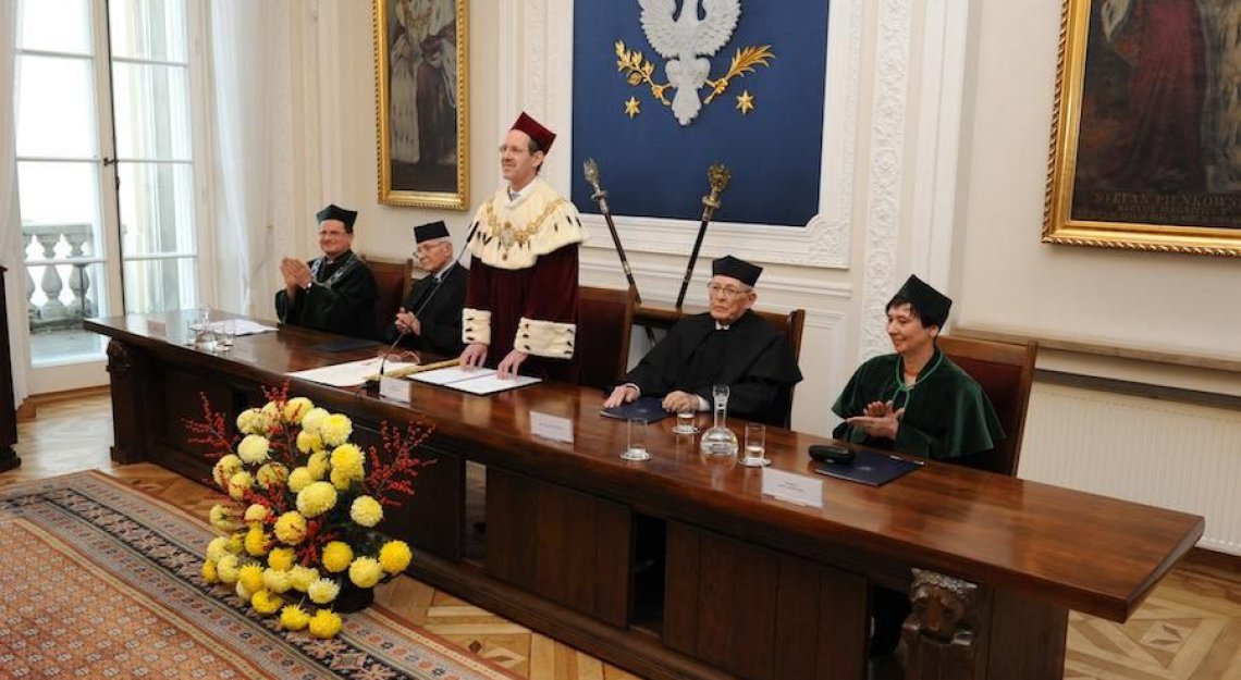 Odnowienie doktoratów - prof Galus, prof Hulanicki. UW Warszawa